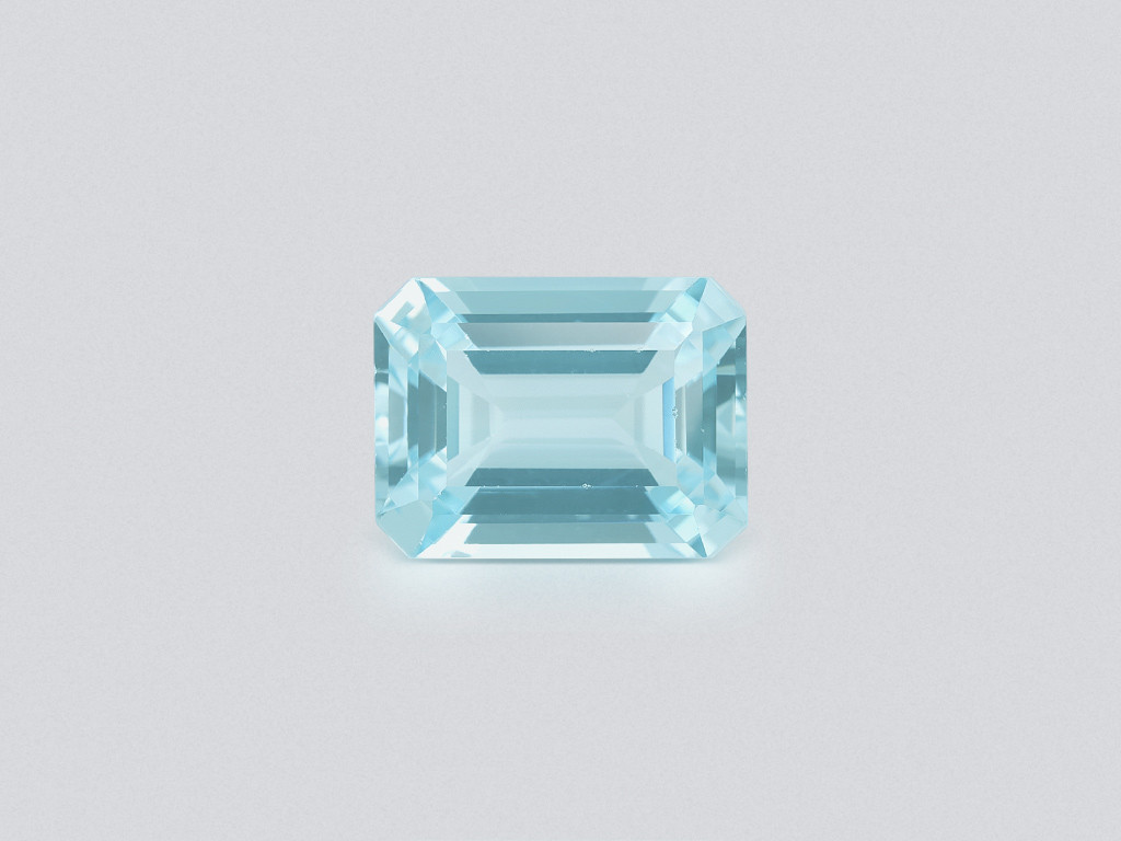 Aquamarine octagon cut 11.70 carats, Madagascar