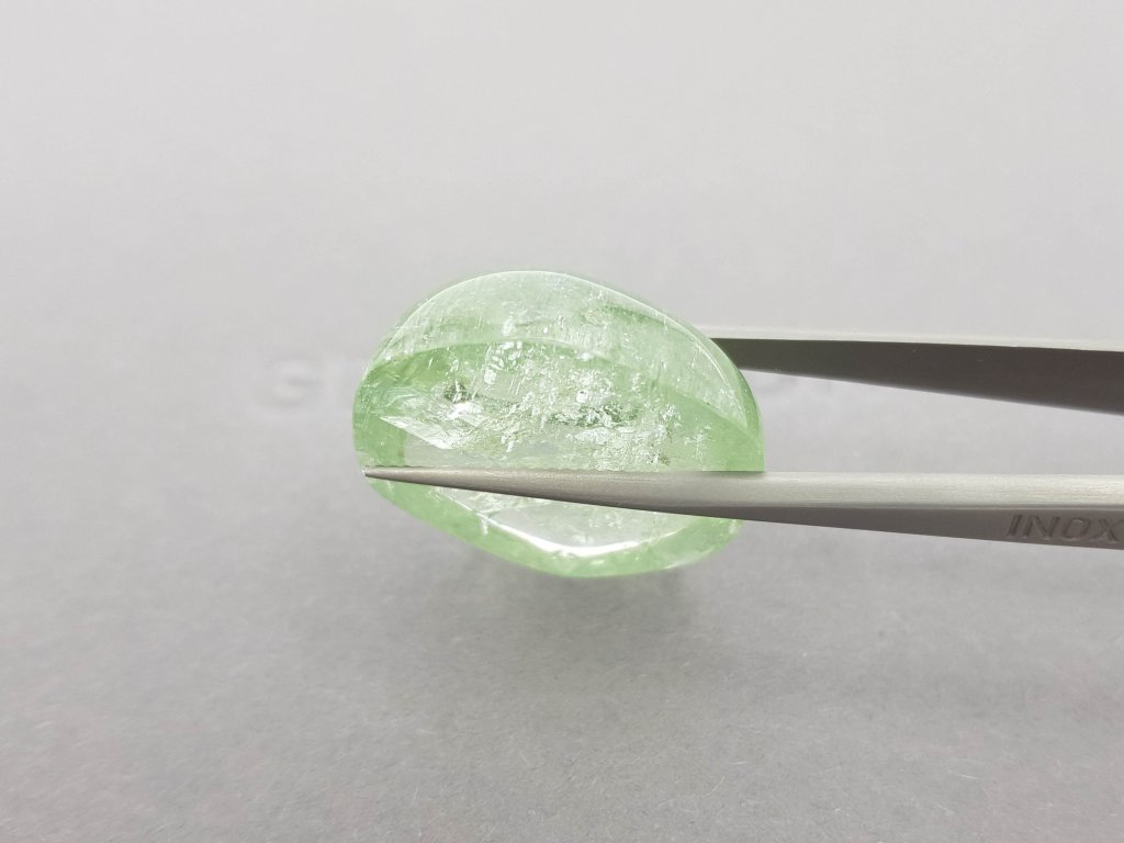 Cabochon cut beryl 49,71 carats, Sherlova Gora 5