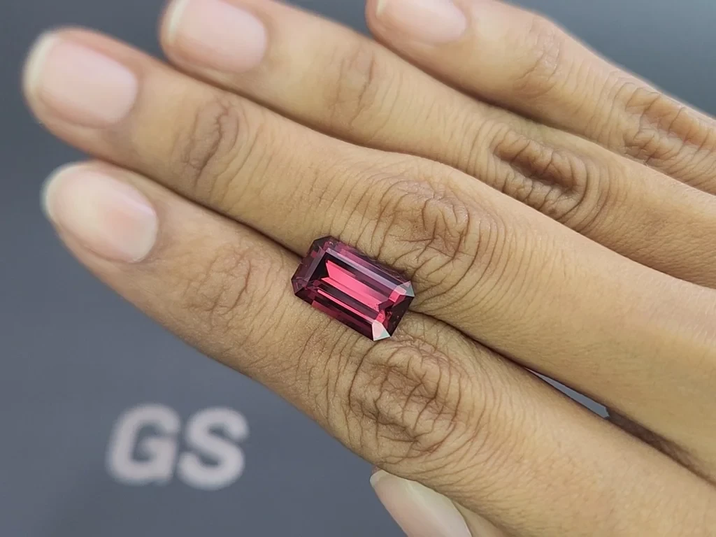 Carnet octagon cut 5.58 carats, Tanzania 2