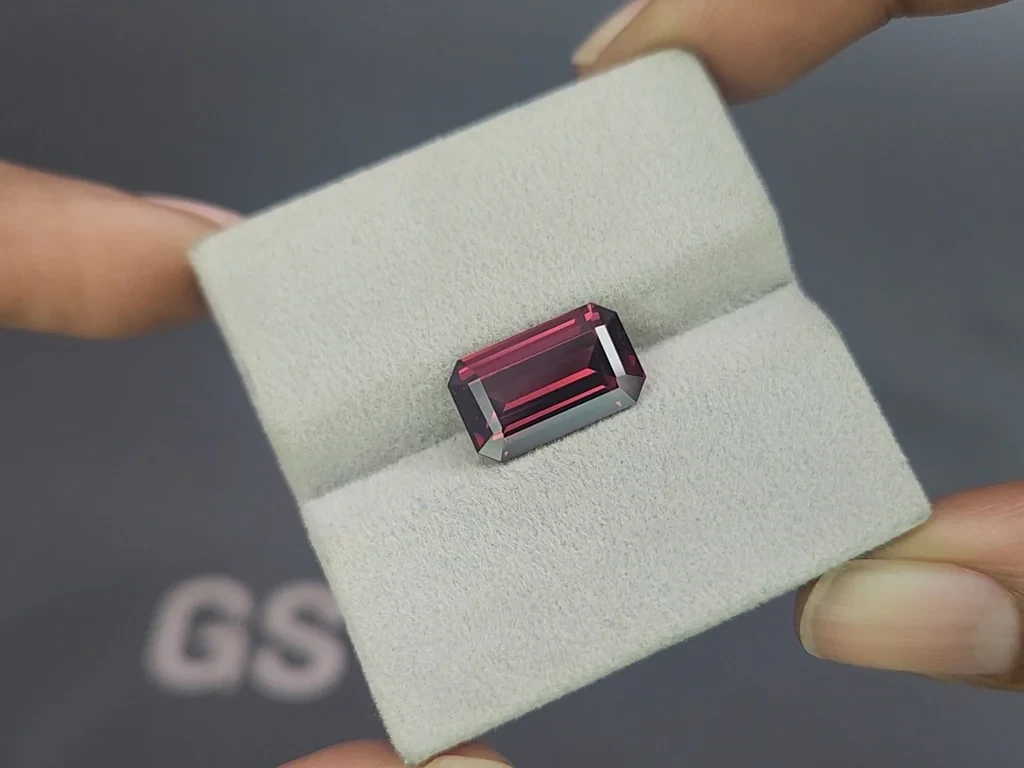 Carnet octagon cut 5.58 carats, Tanzania 4