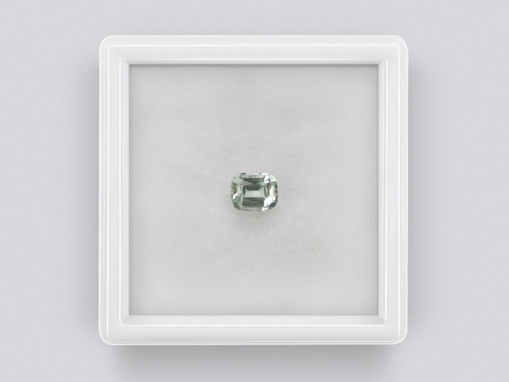 Cushion cut beryl 0.86 carats, Africa