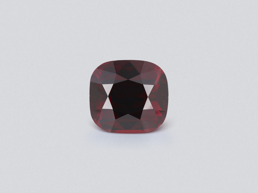 Large garnet cushion cut  33.95 carats, Tanzania