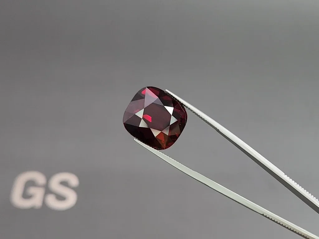 Large garnet cushion cut  33.95 carats, Tanzania 3