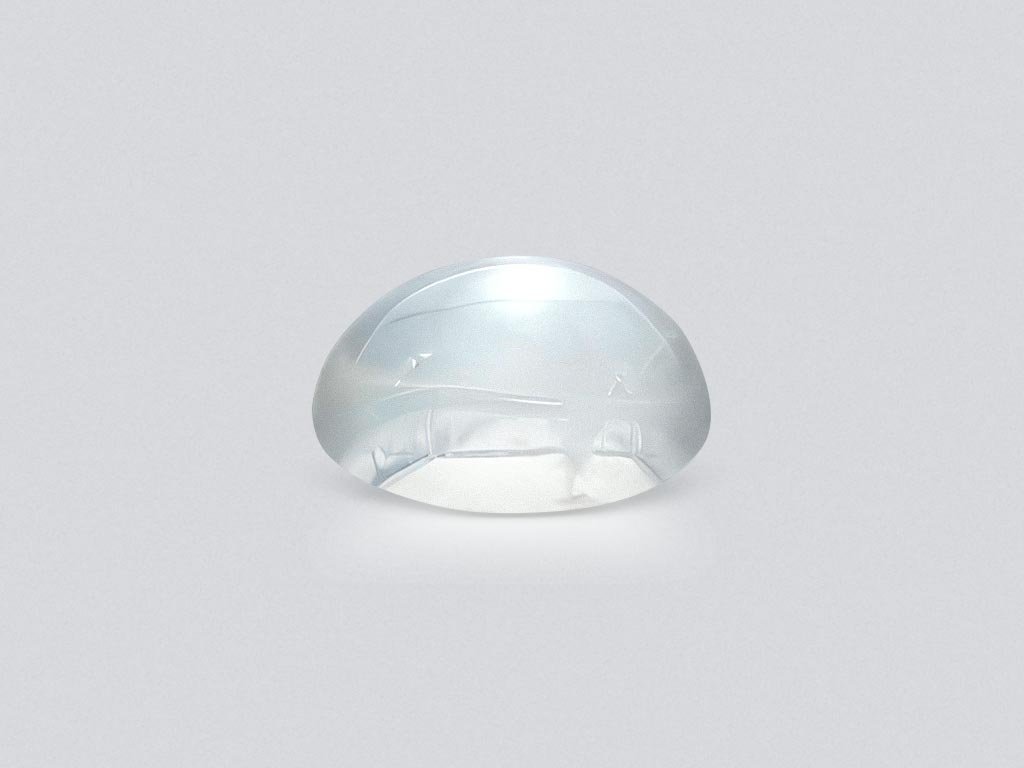 Moonstone from Burma in cabochon cut 6.66 ct