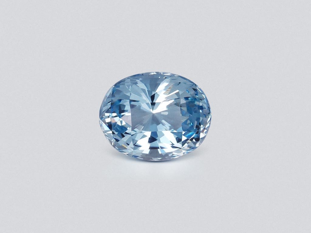 Neon blue oval cut apatite 1.60 ct, Brazil 3