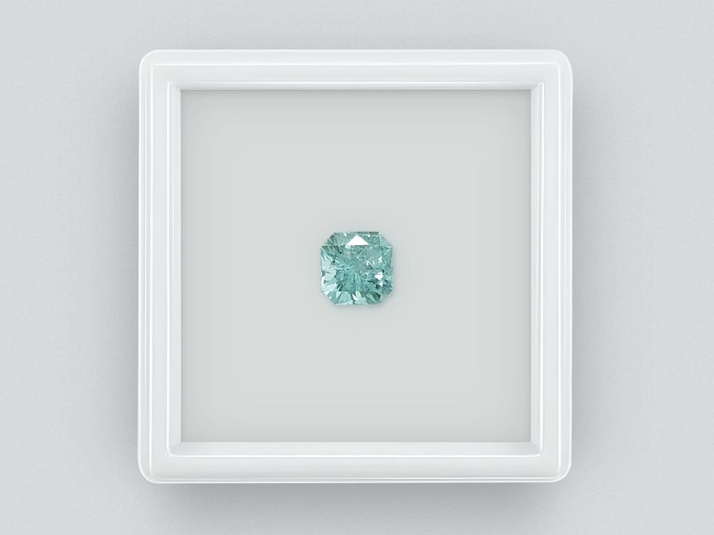 Neon blue oval cut apatite 1.60 ct, Brazil 5