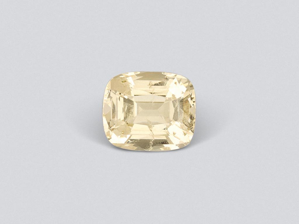 Nigerian yellow beryl in cushion cut 2.41 ct