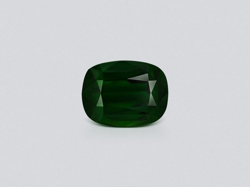 Pair of rare cushion-cut green beryls 1.87 ct, Burma 5