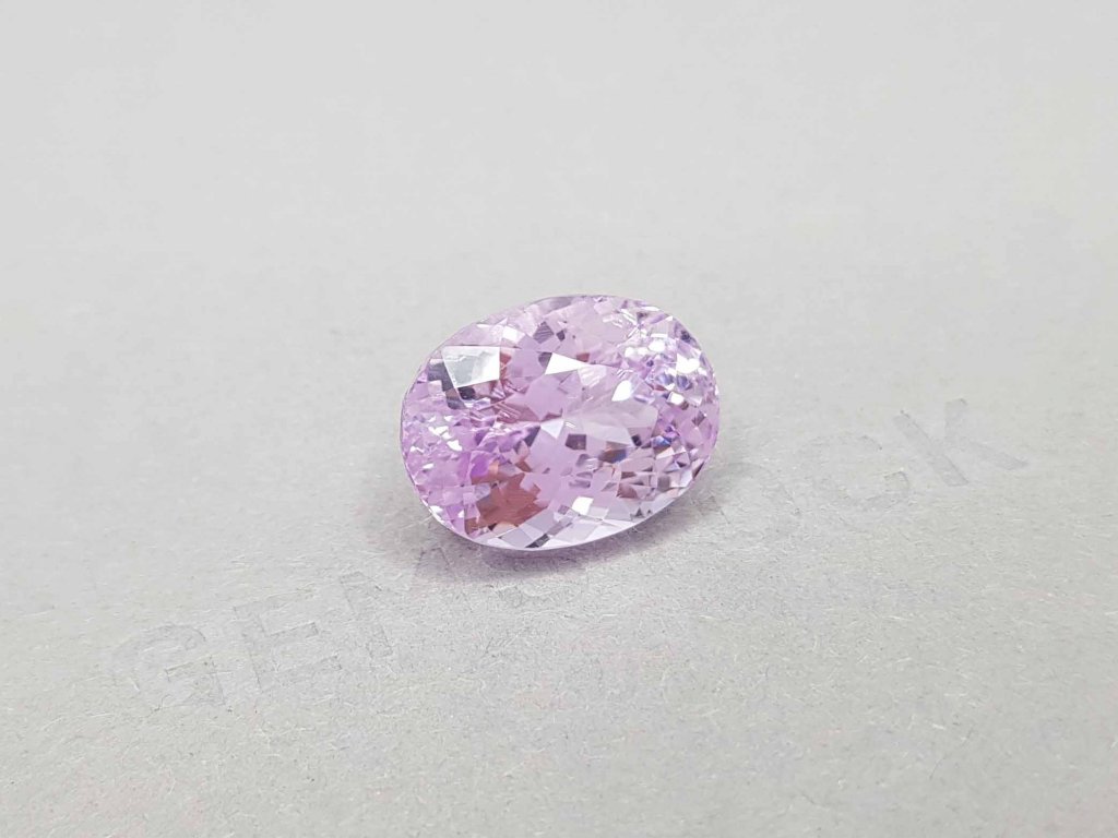 Pink kunzite oval cut 19.68 ct from Afghanistan 3