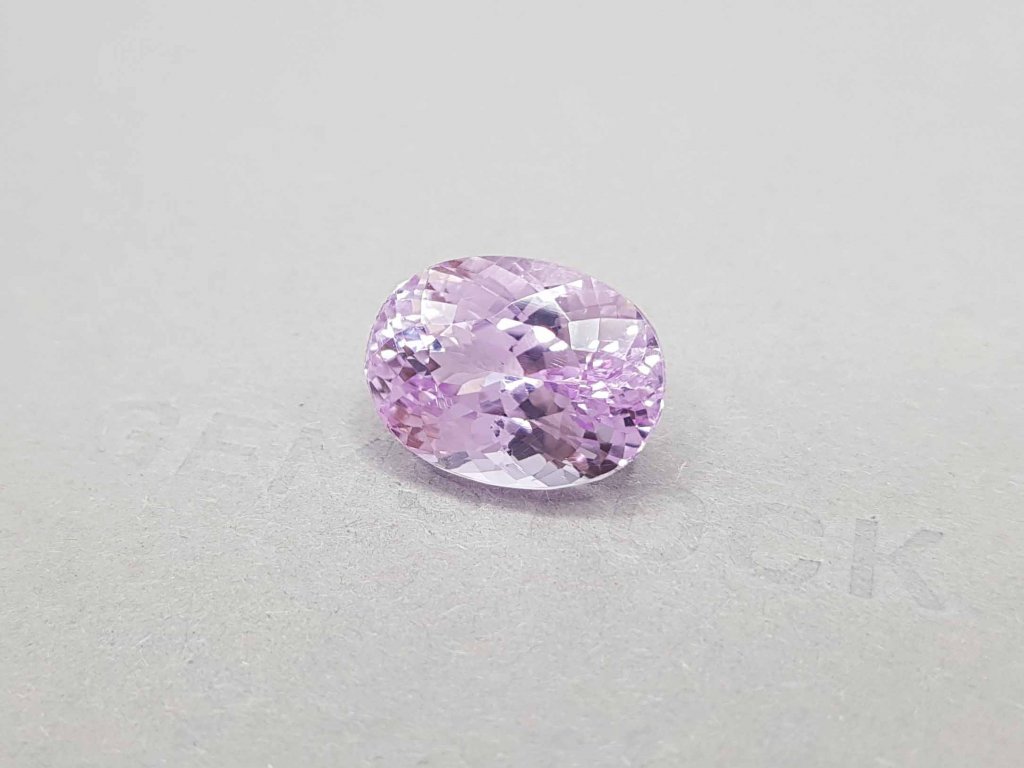 Pink kunzite oval cut 19.68 ct from Afghanistan 4