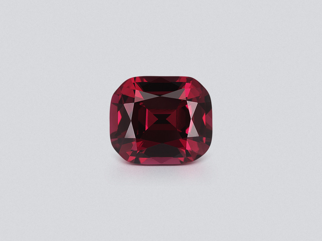 Purple garnet cushion cut  8.28 carats, Africa