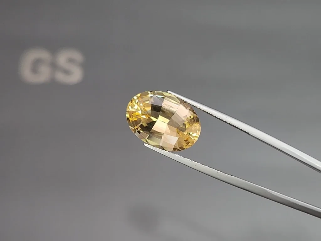 Set citrine high precision oval cut 26,46 carats, Africa 3