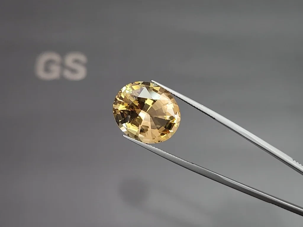 Set citrine high precision oval cut 47.26 carats, Africa 3