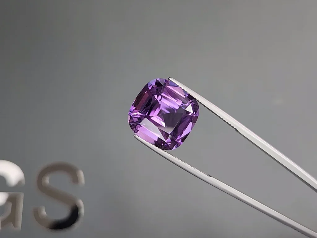 Set of amethysts cushion cut 38.72 carats, Brazil 3