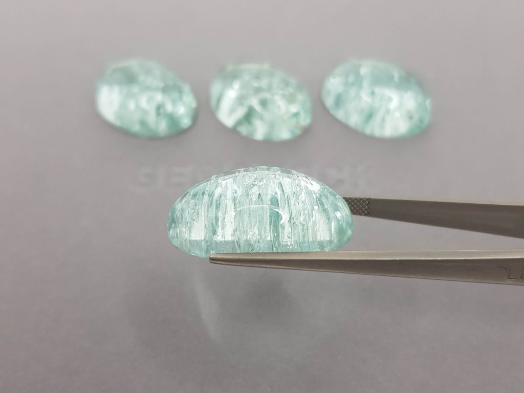 Set of cabochon-cut beryls 138.77 carats, Sherlova Gora 5