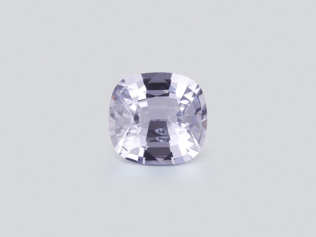Steel Grey Vibrant spinel in cushion cut 6.31 carats, Burma