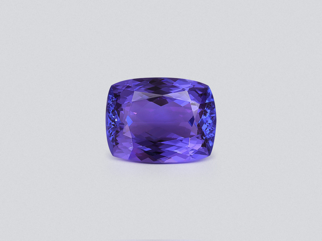 Tanzanite cushion cut 7.61 carats, Tanzania