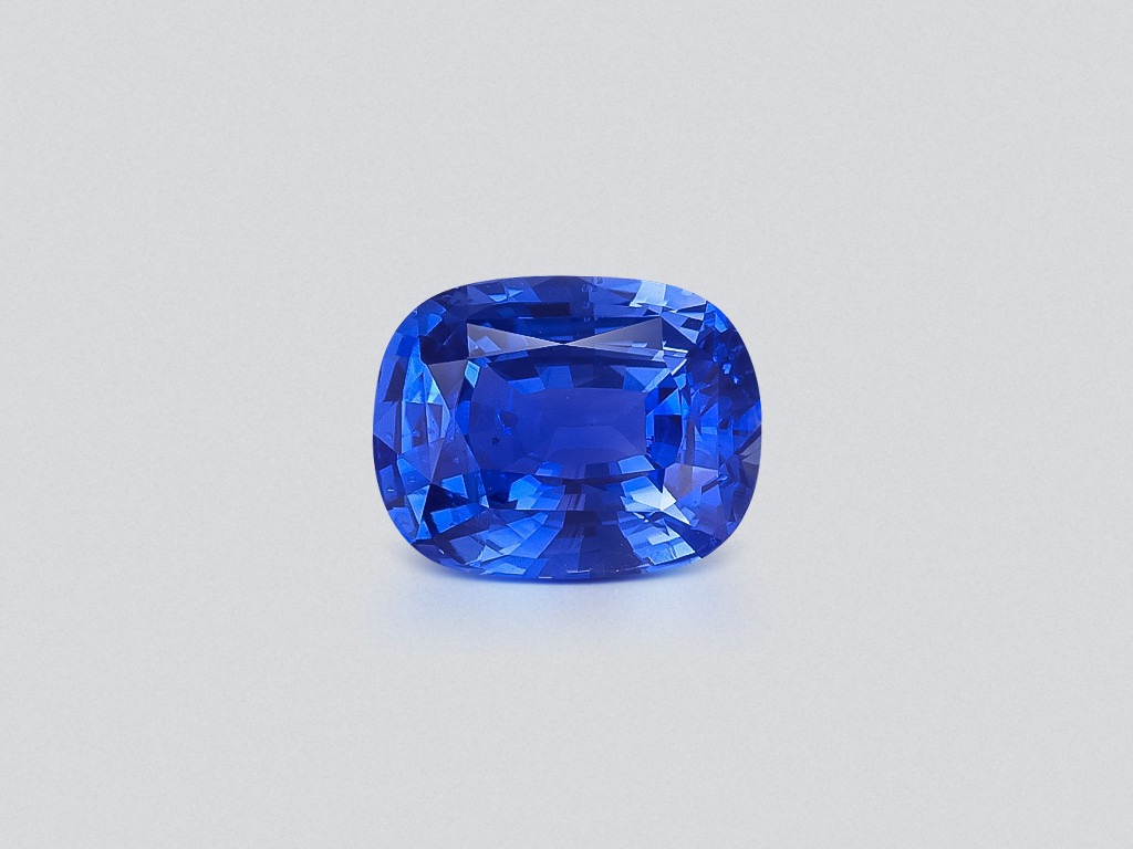 Unheated Royal Blue sapphire in cushion cut 2.52 carats, Sri Lanka